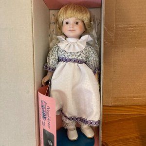 Marion Yu Designs 12" porcelain Doll